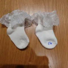 赤ちゃん　ベビー　靴下　フォーマル　レース