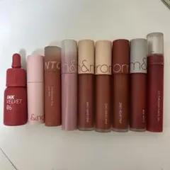 リップティントのセット