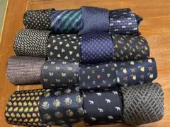 柄物 ネクタイ　16本　セット　まとめ売り