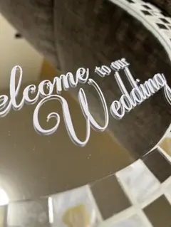 ウェルカムミラー ウェディング