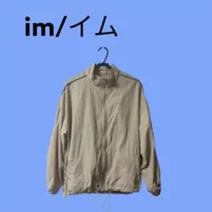 im/イム　コードライントラックジャケット　アイボリー　　ナイロンジャケット