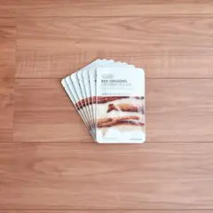 THE FACE SHOP フェイスマスク RED GINSENG 弾力 7枚