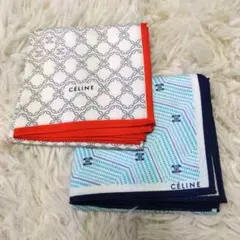 CÉLINE ハンカチ 2枚セット（新品未使用）