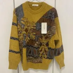 未使用LANCEL SPORTS PARIS マスタード色 ニットセーター M