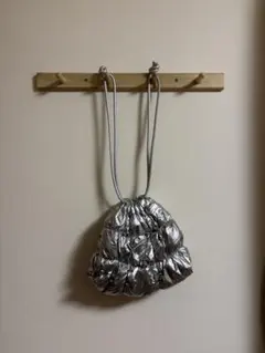 CIAOPANIC TYPY シルバー 巾着バック