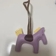 馬型レザーチャーム