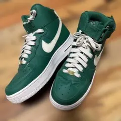 Nike グリーン　エアフォース1 ハイカットスニーカー