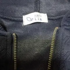 SIMPLE LIFE L.I.B. ネイビー パーカー