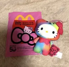 ハローキティ50周年記念ぬいぐるみ　マスコット　ハッピーセット