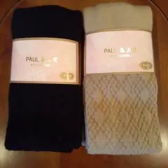 PAUL & JOE M-L タイツ ブラック ベージュ2足セット新品です✨