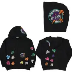 ガルフィー×ミーツアンサー　メニーポケットZIPパーカー ブラック　L GALFYxMeetsAnswer メニーポケットZIPパーカー 124078・154390