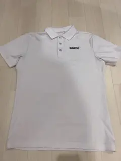 SANRISE サンライズ 中西直人 半袖ポロシャツ ロゴホワイト ※シミあり