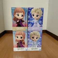 Qposket Frozen アナと雪の女王 アナ エルサ 4体セット