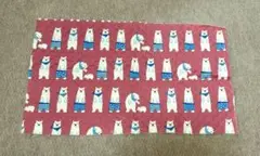 クマ柄 キルティング生地 55×30cm
