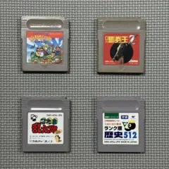 ゲームボーイソフト 4本セット