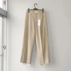 タグ付き 未使用品 Rich I TUCK TAPERED TROUSRS