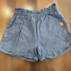 Hot Biscuit デニム風ショートパンツ 80