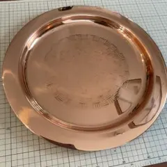 未使用 純銅 丸盆 ＜大＞ size約36cm 2枚　31cm1枚　お盆 2025年最新】純銅 丸盆の人気アイテム - メルカリ