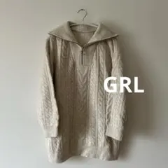 未着用【GRL】グレイル　レディース　ニット　アイボリー　フリーサイズ