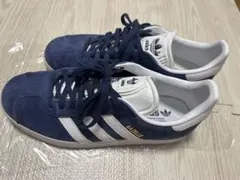 adidas GAZELLE ネイビー　25.0cm