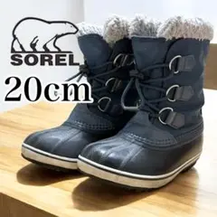 【SOREL ソレル】スノーブーツ(ジュニア20cm)ジェイブルー