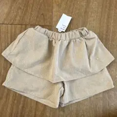 新品タグ付きアプレレクールフリルショートパンツ120キュロット