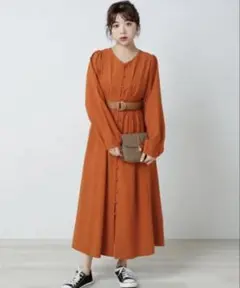 RAY CASSIN オレンジ ワンピース