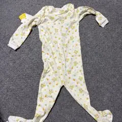 海外購入新品タグ付きChildrens Place長袖滑り止め足付きカバーオール