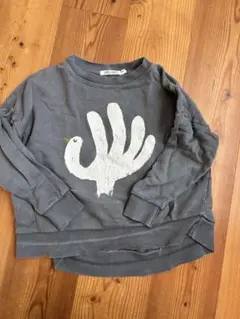 BOBO CHOSES グレー トレーナー 4-5Y