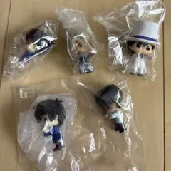 名探偵コナン　ならぶんです。　ガチャ　5体セット