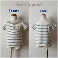 Sophie la girafe キリンのソフィー セーラー トップス 80cm