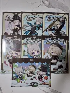 原神クリアファイル　全７種