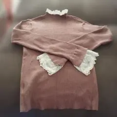 タートルネック ニット