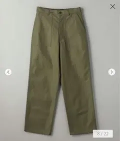 HYKE ベイカーパンツ XX-Large オリーブグリーン ベーカーパンツ HYKE ベイカーパンツ XX-Large オリーブグリーン ベーカーパンツ