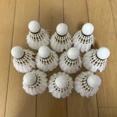 バドミントン中古シャトル10球
