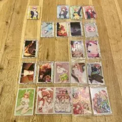 【匿名配送】五等分の花嫁 ウエハース 第一弾 21枚