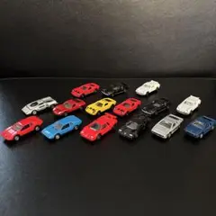 ミニカー スーパーカーコレクション全12種とおまけ3台
