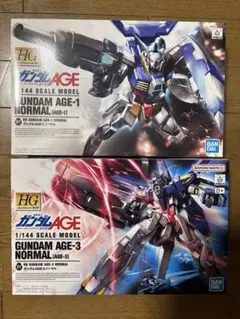 HG ガンプラ AGE-1 AGE-3のサムネイル