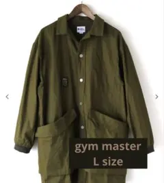 ジムマスター モンスター ポケット ロング シャツ　Lサイズ　オリーブ　アーミー