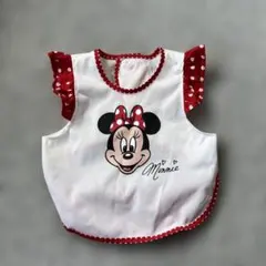 離乳食用スタイ　お食事エプロン　ディズニー　ミニー