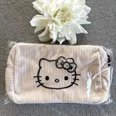 ドクターシーラボ　ハローキティ　リバーシブルポーチ