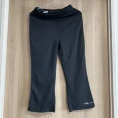 【新品】レディース M ジャージ パンツ ズボン 下 ランニングウェア 黒