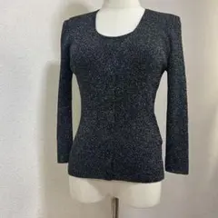 Z90【美品】【アンサンブル】ANAYI リブニット カーディガン＆半袖トップス