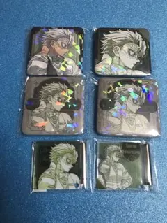 鬼滅の刃 不死川実弥 ufotableモクテルバー ロトくじ グリッター缶バッジ