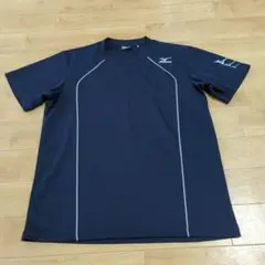 992 Mizuno 半袖　Tシャツ XL ネイビー