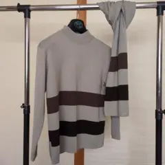 マフラー付きニット　calabaza