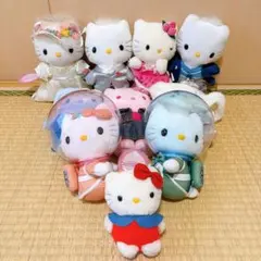 ✨激レア✨サンリオ ハローキティ ぬいぐるみ 10体セット 当時物 入手困難 ✨激レア✨サンリオ ハローキティ ぬいぐるみ 10体セット 当時物 入手