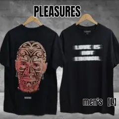 ■PLEASURES■プレジャーズ/ラブ・イズノットイナフ半袖TシャツL