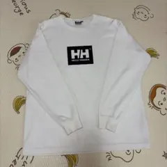 HELlY HANSEN ロゴ入り　長袖　カットソー ホワイト Mのサムネイル