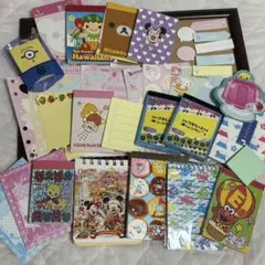 ディズニー リラックマ どうぶつの森 メモ帳 レターセット まとめ売り